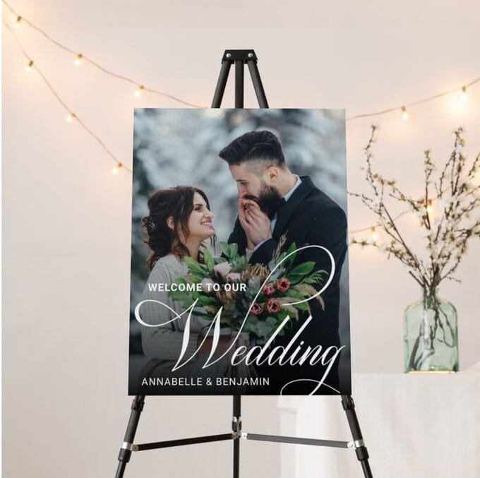 welcome sign wedding event print graphic by project sign near me sernardino, california, brampton, mississauga